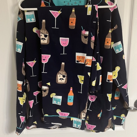 PJ Salvage NWT Size S Happy Hour Flannel PJs *Price Firm* - Picture 4 of 4